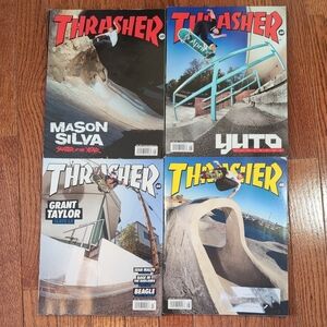 Thrasher Magazine Collection May June July August 2021 Skateboarding
